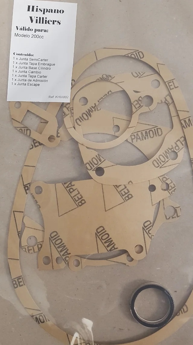 Juntas motor Hispano Villiers