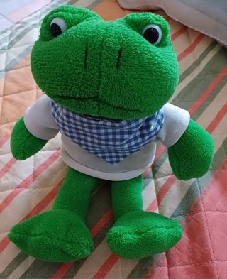 Peluche ranocchio