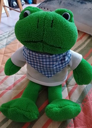 Peluche ranocchio