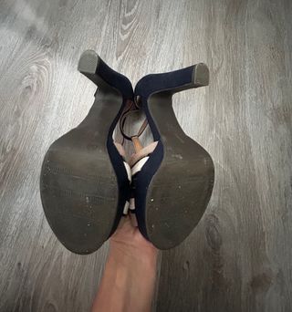 Zapatos de tacón azul marino Xti nº36