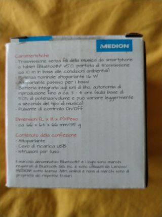 Altoparlante Bluetooth 
