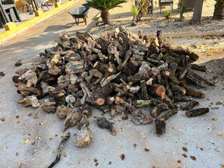 Leña yecla para barbacoas y estufas