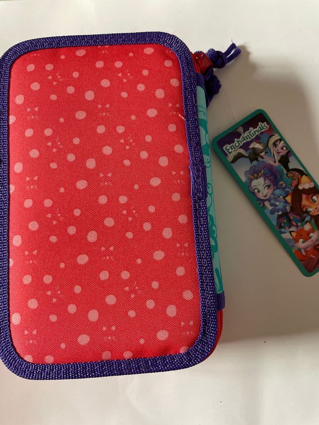 Plumier 2 cremalleras ENCHANTIMALS