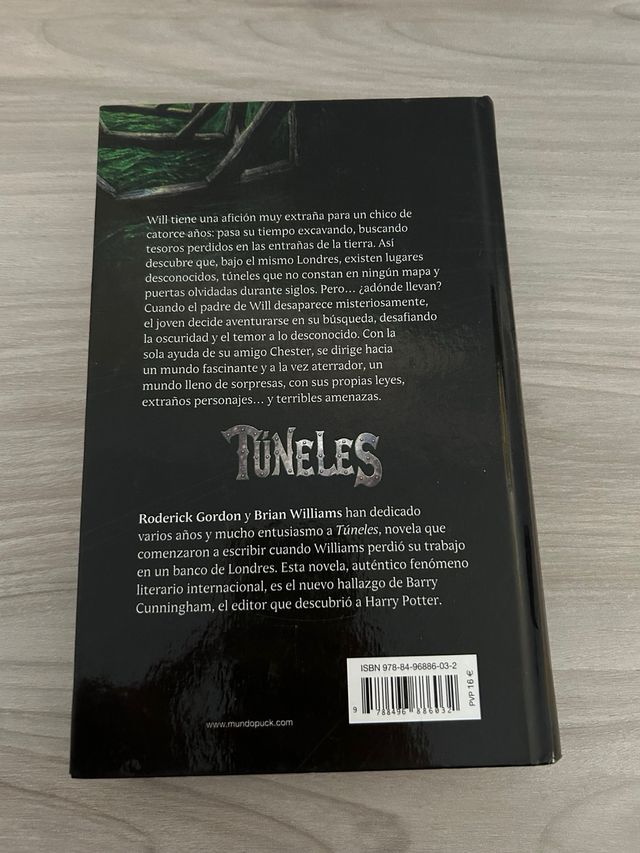 Libro Túneles