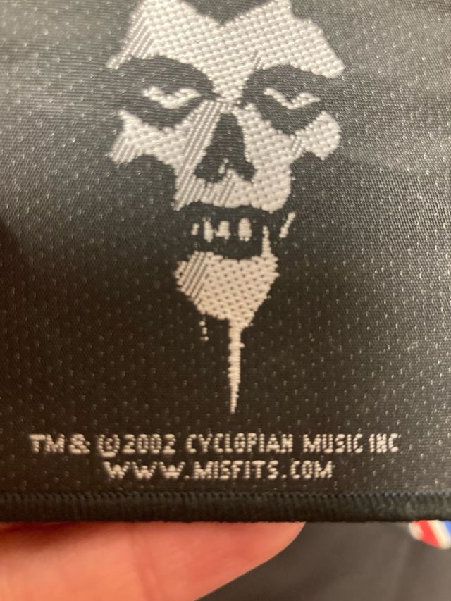 Parche original de Misfits