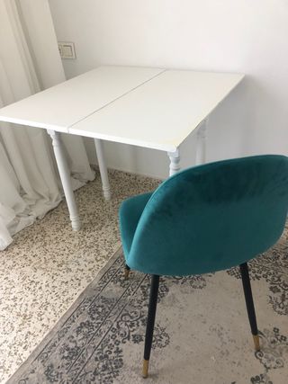 Mesa de cocina extendable, escritorio