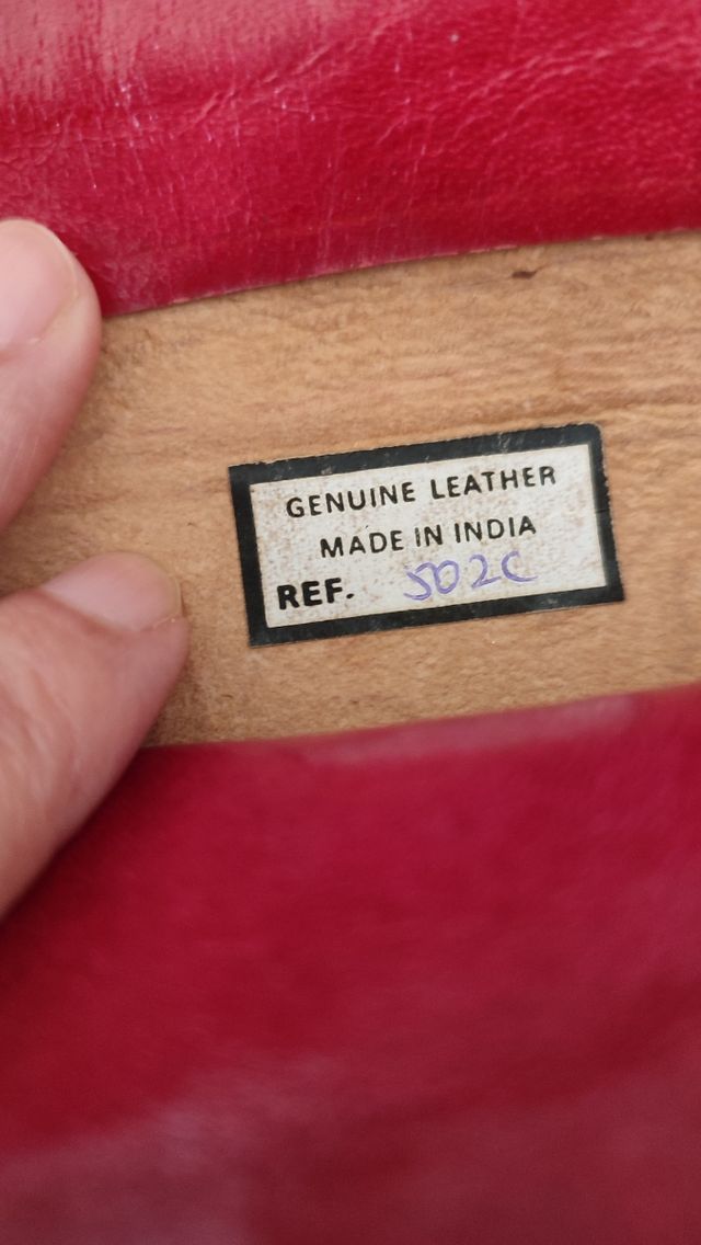 Bolsa de cuero repujado gran capacidad