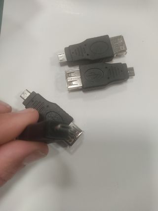 Conectores OTG micro a USB 500 UNIDADES