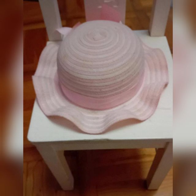 Sombrero sol verano semirrigido niña beb
