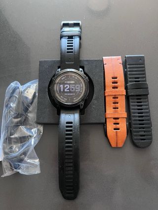 Garmin Fenix 7X Zafiro Solar negro titanio