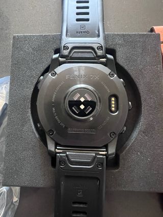 Garmin Fenix 7X Zafiro Solar negro titanio