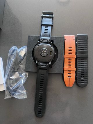 Garmin Fenix 7X Zafiro Solar negro titanio