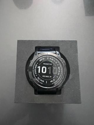 Garmin Fenix 7X Zafiro Solar negro titanio
