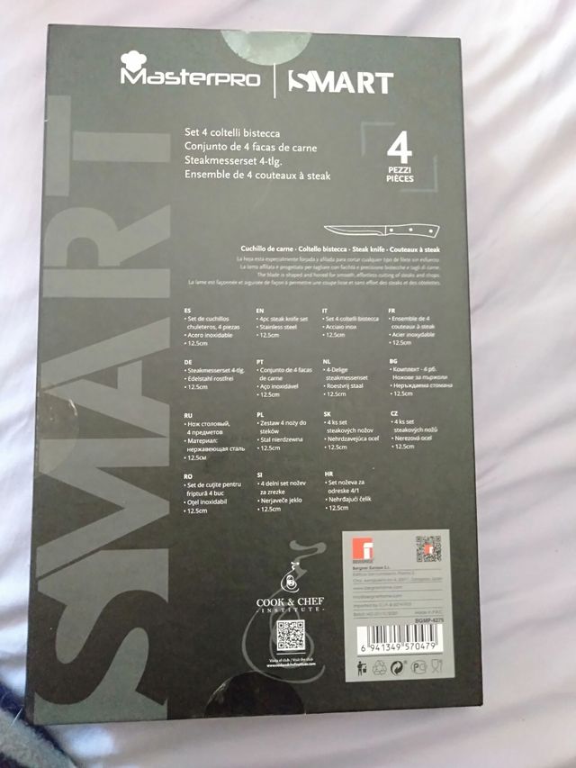 Set de cuchillos Masterpro SMART