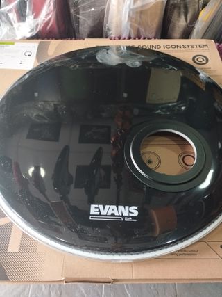 Parche Evans Bombo 20" (BD20REMAD) Black, Resonant