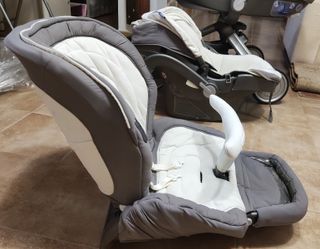 Carrito de bebe unisex de tres piezas