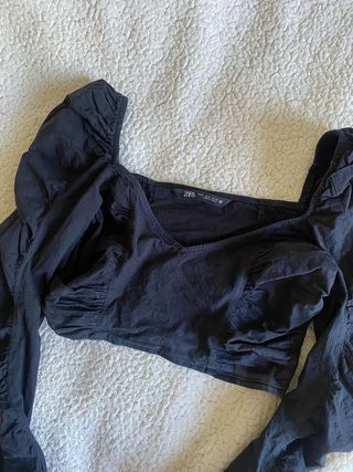 PACK top + falda-pantalón ZARA