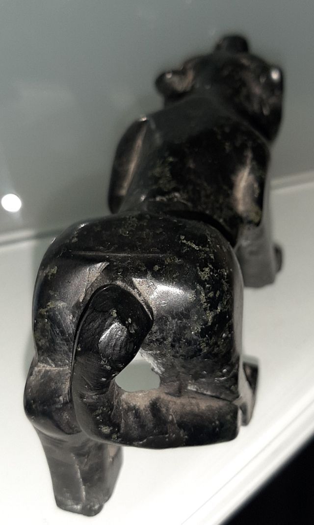 Statuetta giaguaro in onice