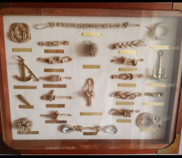 Cuadro nudos marineros