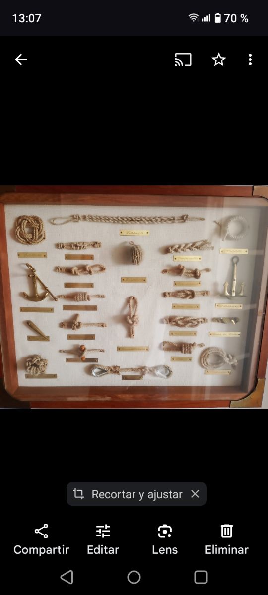 Cuadro nudos marineros