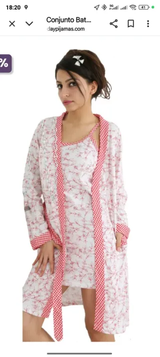 VENDO PIJAMAS, CAMISOLAS, BATAS, ETC