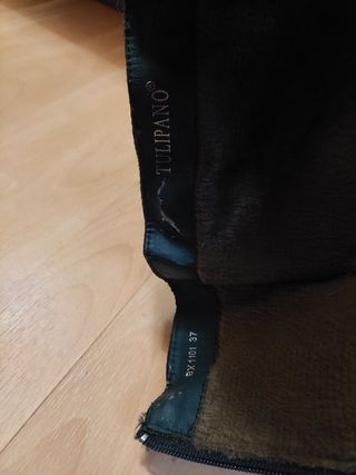 Stivali verdi tipo camoscio