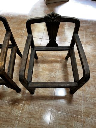 Dos Sillas antiguas para restaurar
