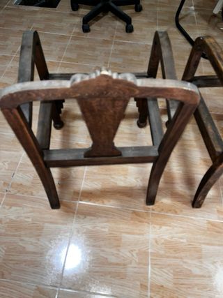 Dos Sillas antiguas para restaurar