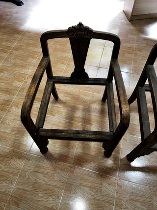 Dos Sillas antiguas para restaurar