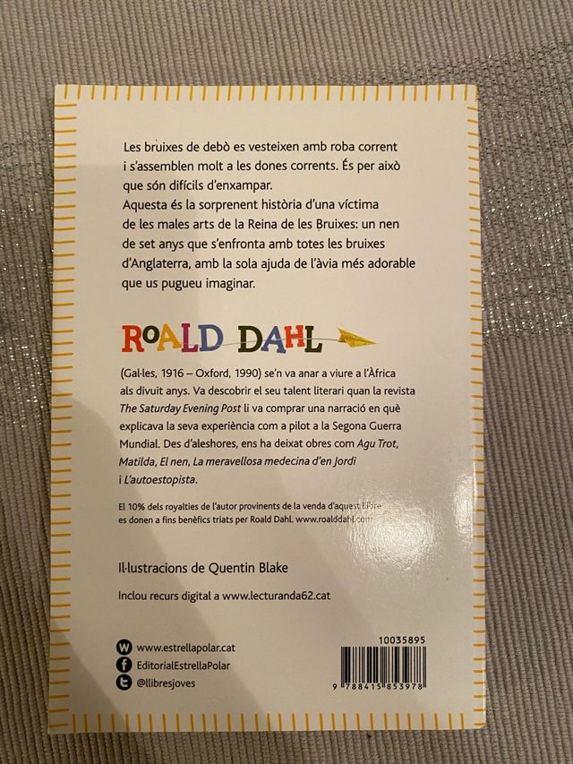libro Roald dahl