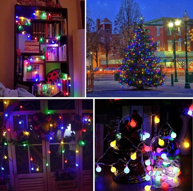 Grinalda de Luz, 5M 50 Luzes de Cordas LED