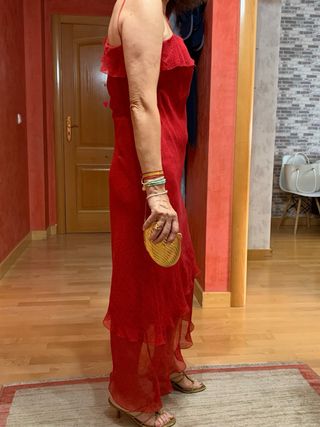 Vestido rojo fiesta