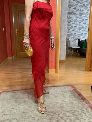 Vestido rojo fiesta