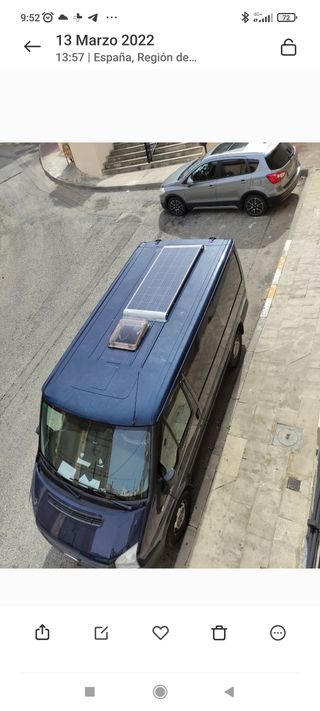 Ford Transit 2011 con  cámara de visión trasera 