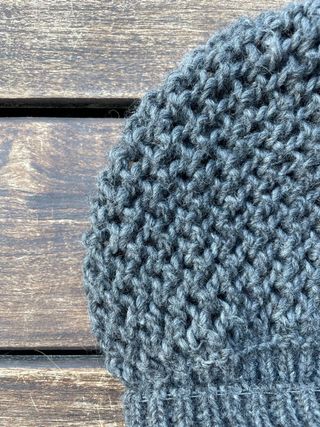 Gorro de lana mujer