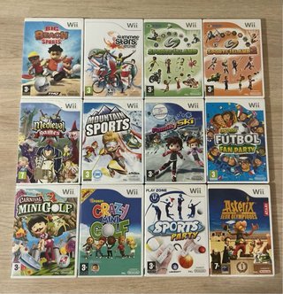 12 Juegos Mini Deportes Wii y WiiU