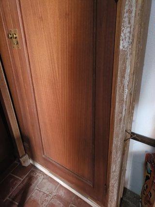 puerta nueva Armario empotrado madera maciza
