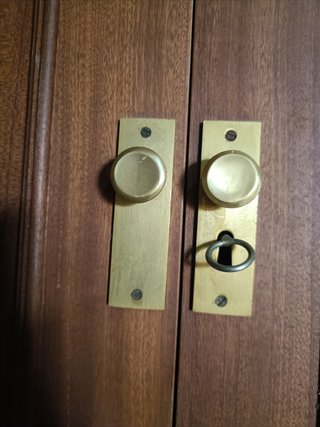 puerta nueva Armario empotrado madera maciza