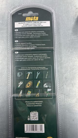 ALICATES CORTACABLES