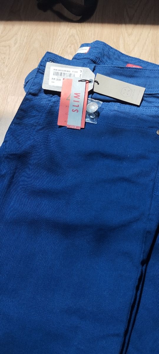 Pantalón Denim  Slim T.42