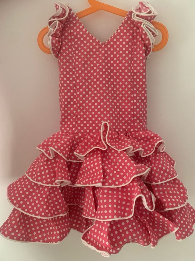 TRAJE DE FLAMENCA PARA NIÑA DE 9 a 12 MESES