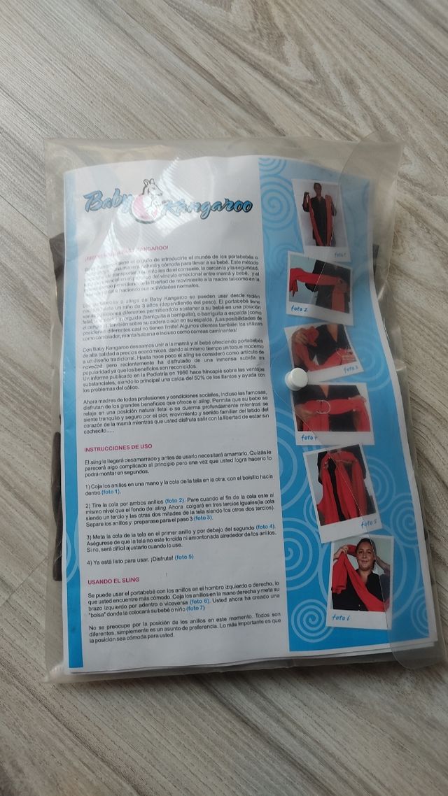 Pañuelo porta-bebés 