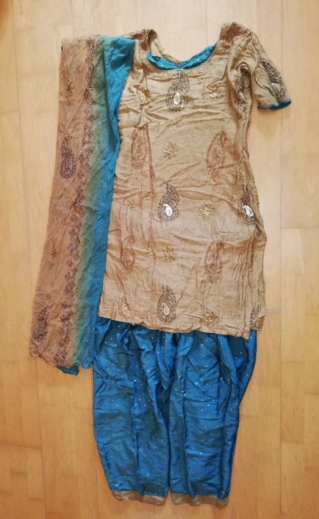 Traje de India. Suit salwar