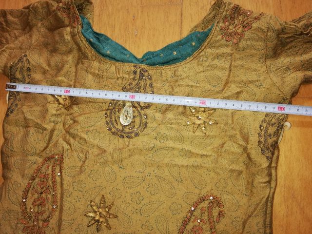 Traje de India. Suit salwar