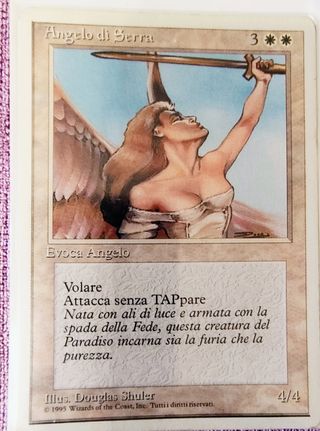 MTG Angelo di Serra N. 2 carte stock