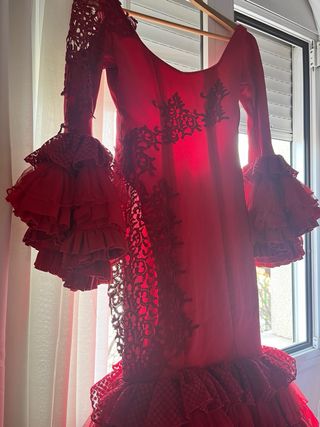 Traje de flamenca