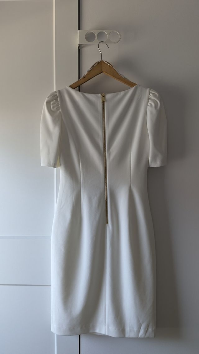 Vestido blanco Novia DKNY
