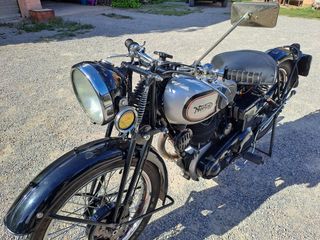 Moto NORTON Modelo 18 ES2 500 cc.