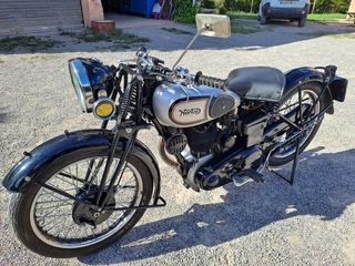 Moto NORTON Modelo 18 ES2 500 cc.