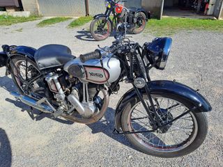 Moto NORTON Modelo 18 ES2 500 cc.